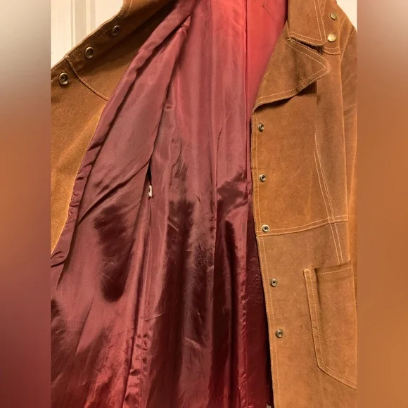 🔥 Vintage Suede Jacket - Western Chic Meets Rockstar Vibes 🤠🎸🔥 - Picture 6 of 16